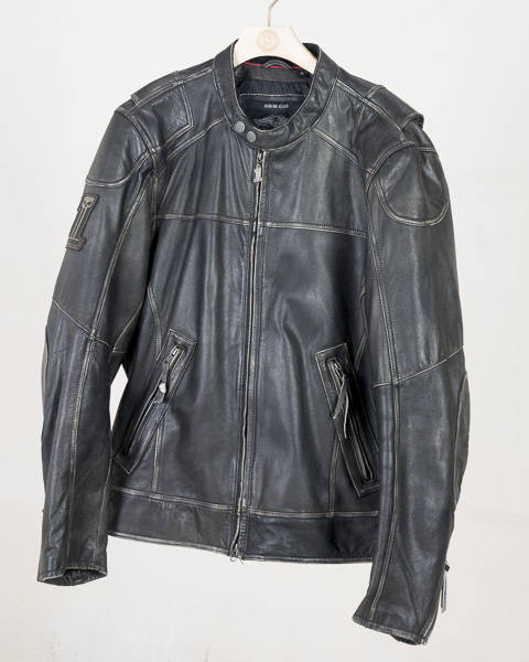 Harley-Davidson Black Leather Jacket - Cycle Torque